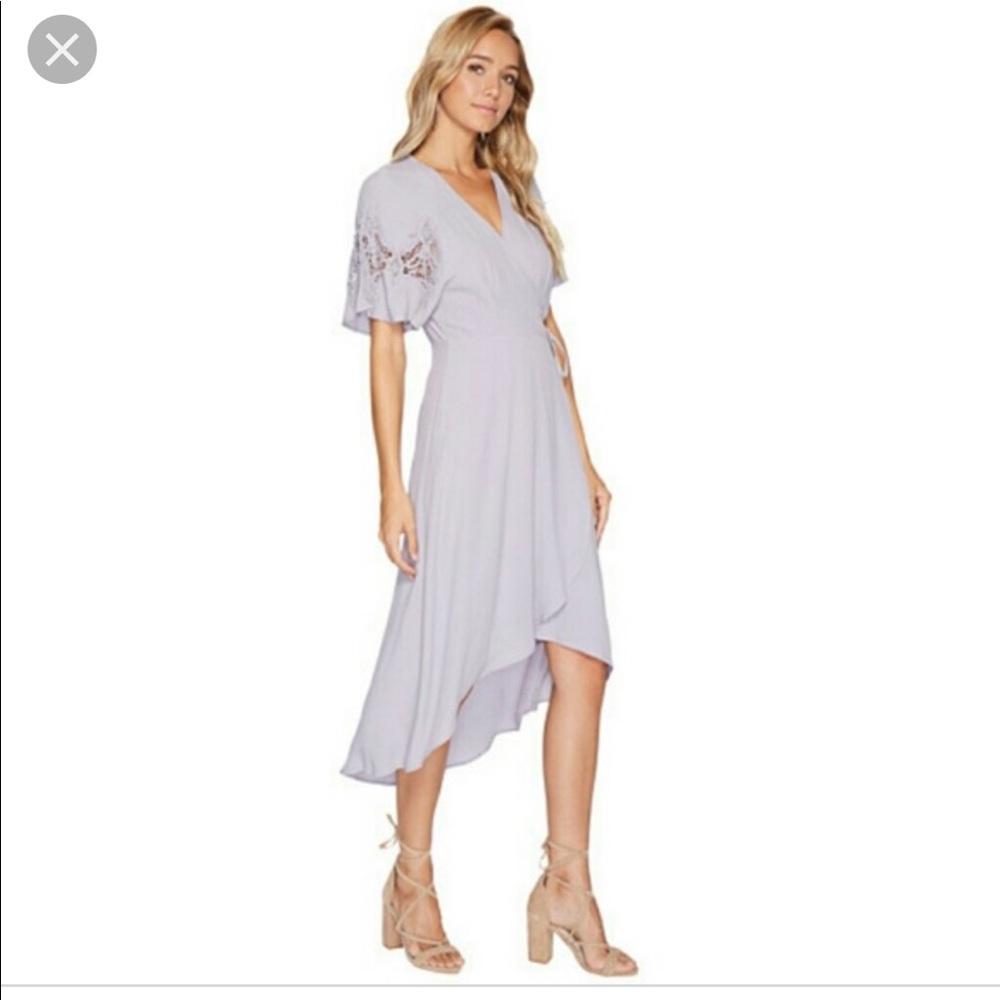 ASTR Grey Wrap Dress Never Worn